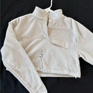 Pantone Cream Fleece Pullover